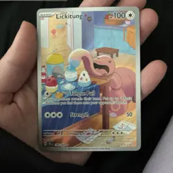 Lickitung 180/162 Illustration Rare Temporal Forces Pokemon TCG Cards - Image 2