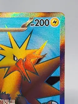 Zapdos ex SR 194/165 SV2a Pokemon Card 151 Korean lightly played - Image 5