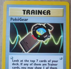 PokeGear 88/111 Rare Non-Holo Neo Genesis Set Pokemon Trainer Card NM - Image 2