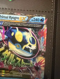 Pokemon TCG Primal Kyogre EX Ultra Rare Card Primal Clash 55/160 NM Condition - Image 3