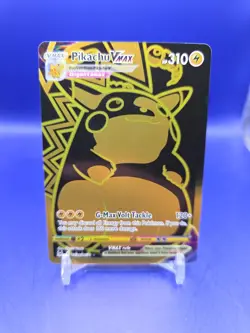 Pikachu Vmax Gigantamax G-Max Volt Tackle Red Foil Card TG29/TG30 M/NM - Image 1
