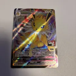 Jolteon Vmax - 051/203 - Play! Prize Pack Series 1 - Stamped Promo Pokemon Card - Image 1