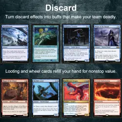 Captain Howler, Sea Scourge Magic Custom Commander Izzet discard MTG Deck EDH - Image 3