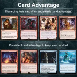 Captain Howler, Sea Scourge Magic Custom Commander Izzet discard MTG Deck EDH - Image 4