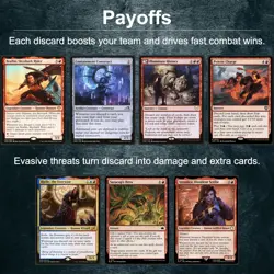 Captain Howler, Sea Scourge Magic Custom Commander Izzet discard MTG Deck EDH - Image 5