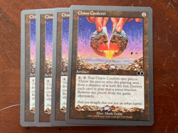 MTG Magic the Gathering Unglued Chaos Confetti NM Qty Available - Image 1