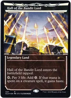 1x FOIL Hall of the Bandit Lord MTG Secret Lair Lightly Played - Image 1