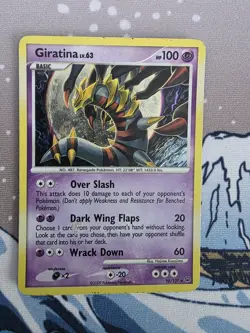 Pokemon TCG Vintage Giratina Lv. 63 Platinum (10/127) - Holofoil - Image 1