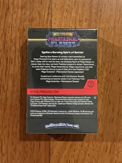 Pokemon Mega Evolution Phantasmal Flames Booster Bundle Factory Sealed - Image 2