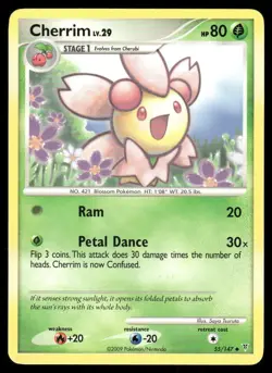 Pokemon Tcg Cherrim #55 Pokemon Supreme Victors LP - Image 1