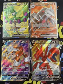 Pokemon TCG EX and V Full Art Lot of 12 From SWSH and Scarlet And Violet Era - Image 4