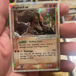 Pokemon TCG Regirock EX Hidden Legends #98/101 - Image 1
