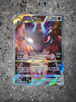 Pokemon TCG Cards Lucario VSTAR SWSH291 Black Star Promo Holo NM - Image 3