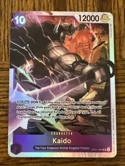 One Piece Card Game - Romance Dawn - Kaido OP01-094 SR - English - Image 1