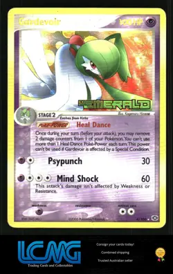 Pokemon TCG Card ex Emerald #4/106 Gardevoir Reverse Holo Stamped - Image 1