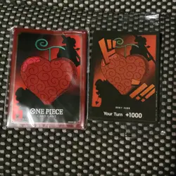 DON!! Card (Devil Fruits Coll. Vol. 3) - One Piece Promo Card & Sleeves Sealed - Image 1