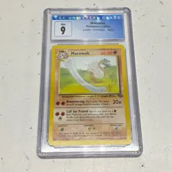 1999 Pokemon Unlimited Marowak Jungle 39/64 CGC Universal Grade (Mint 9) - Image 1