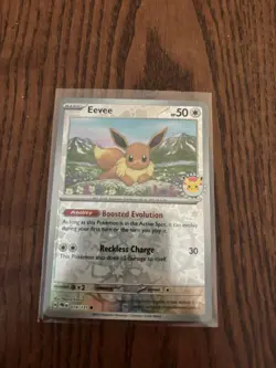 Eevee - (Pokemon Day 2025) (Reverse Cosmos Holo) 074/131 Promo - Image 1
