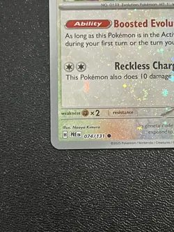 Eevee 074/131 Pokemon Day 2025 Sv: Prismatic Evolutions Reverse Holo Pokemon - Image 2