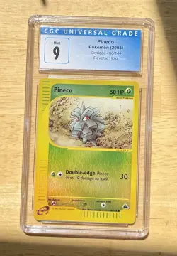 Pineco - 86/144 - CGC 9 Mint - Common Reverse Holo (Skyridge) Pokemon - Image 1