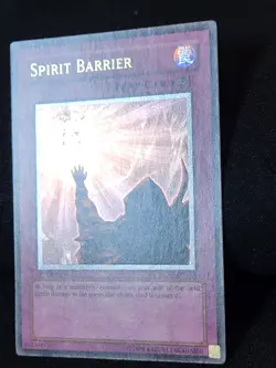 YuGiOh Spirit Barrier SOD-EN051 1st Edition Ultimate Rare LP - Image 2