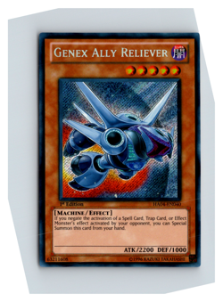 Genex Ally Reliever - HA04-EN040 - Secret Rare - 1st Edition Yugioh - Image 1