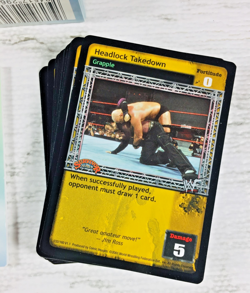 WWF WWE RAW DEAL CCG (SUMMER SLAM) HOLLYWOOD HULK HOGAN 54/61 CARDS OPENED BOX - Image 4