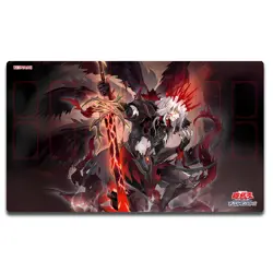 Yugioh Darklord Eveningstar Playmat TCG OCG Trading Card Rubber Games Mat - Image 5