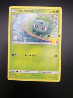 Bulbasaur 1/25 mcdonalds promo pokemon card Non Holo - Image 1