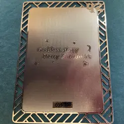 Goddess Story Gold METAL Card - Random Serial Number #/200! Anime Girl Bikini - Image 5