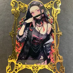 Goddess Story Gold METAL Card - Serial Number #016/100! Demon Slay Bikini READ* - Image 1