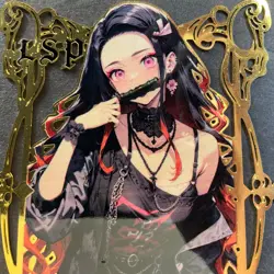 Goddess Story Gold METAL Card - Serial Number #016/100! Demon Slay Bikini READ* - Image 2