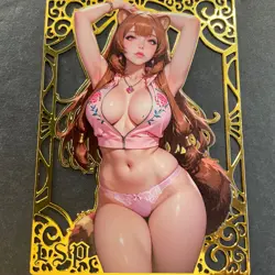 Goddess Story Gold METAL Card - Serial Number #081/100! Reptilia Bikini READ** - Image 1