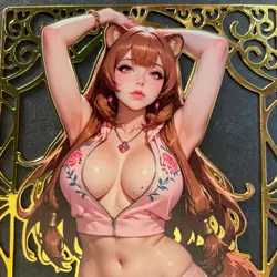 Goddess Story Gold METAL Card - Serial Number #081/100! Reptilia Bikini READ** - Image 2