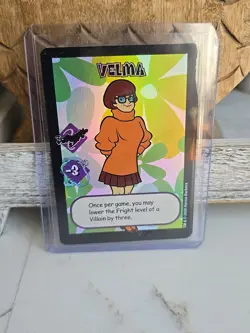 SCOOBY-DOO EXPANDABLE CARD GAME ECG SUPER RARE VELMA FOIL CARD - Image 1