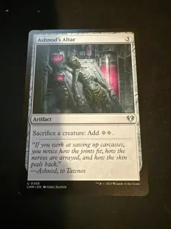 Ashnod's Altar Commander Masters Regular, MTG, NM+ - Image 3