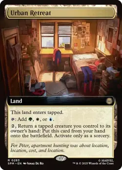 Urban Retreat (Extended Art) Marvel's Spider-Man Magic Magic the Gathering - Image 1