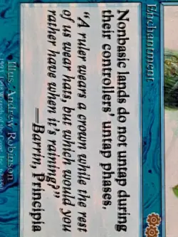 Mtg Urza's Saga Back To Basics Misprint Double Stamped - Image 3