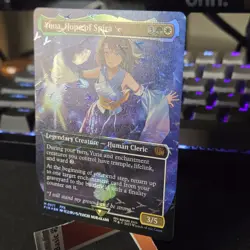 Yuna, Hope of Spira (Borderless) (Chocobo Track Foil) Final Fantasy Foil - Image 2