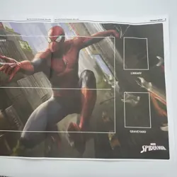 2025 SDCC Marvel Magic The Gathering Spider-Man Daily Bugle Newspaper Playmat - Image 3