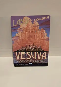 Vesuva Non Foil Secret Lair Encyclopedia Of Magic Near Mint MTG - Image 1