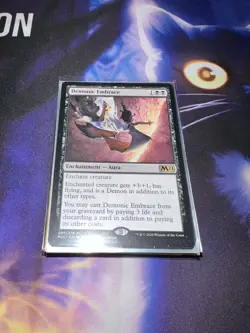 Mtg Singles - Demonic Embrace - Core Set 2021 (M21) - Rare - LP - Image 1