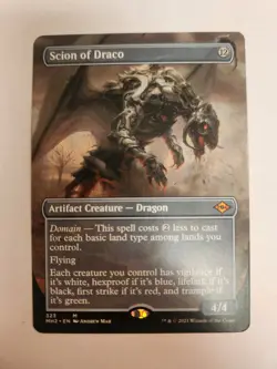 MTG - Scion of Draco (Borderless) - Modern Horizons 2 - Near Mint- NM - Image 1