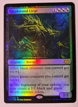Foil Creakwood Liege MTG, Double Masters, Rare, LP+ - Image 1
