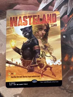 Wasteland NON-foil Secret Lair Encyclopedia of Magic A-Z MTG - Image 1
