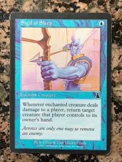 MTG Sigil of Sleep x1 Urza's Destiny, Magic the Gathering - Image 1