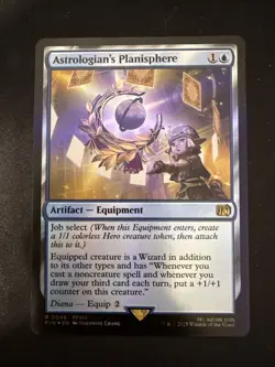 Astrologian's Planisphere Final Fantasy Foil - Image 1