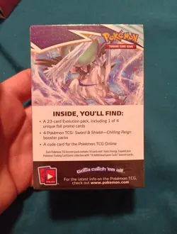 New/Sealed - Pokemon Chilling Reign Build & Battle - Sword & Shield - Image 3