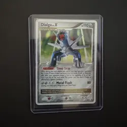 Pokemon Dialga LV.X DP37 Black Star Diamond & Pearl Promo Holo NM Near Mint - Image 1