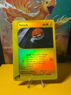 Voltorb 115/147 Reverse Holo Aquapolis Pokemon 2002 - Image 1